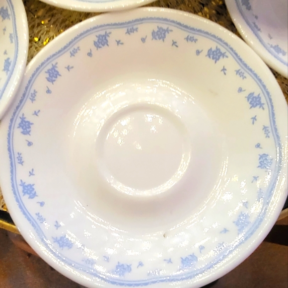 Corningware Dining Corning Corelle Set Of 8 Saucers Livingware